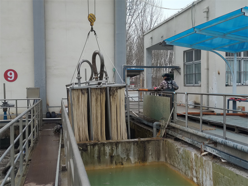 市政污水MBR膜更換工程